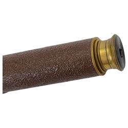 Four military telescopes for restoration/repair, comprising 1917 Ryland & Son Ltd Tel Sig MKIV also GS no. 28.422, 1940 W.Ottoway & Co Ltd no.1098 inscribed 2263 and 1162, BC & Co Ltd Tel Sct Regt MK II no. 24369 and BC & Co Ltd Tel Sig MK VI no. 6389, all engraved with broad arrow