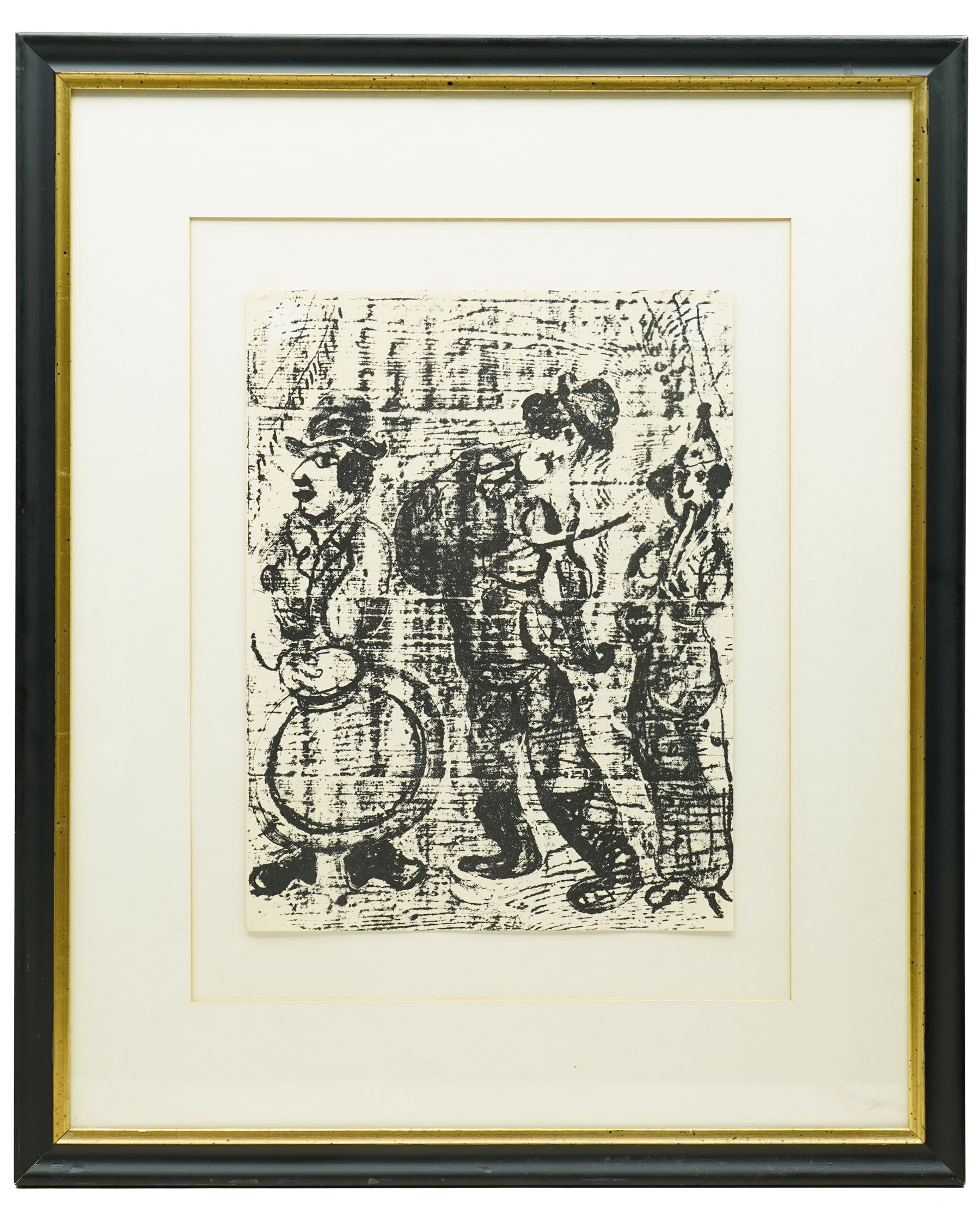 Marc Chagall (French 1887-1985): 'The Musicians', lithograph pub. 1963 32cm x 24.5cm 