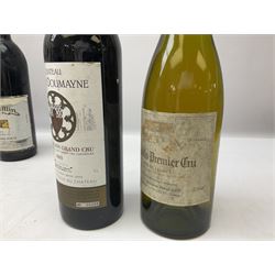 Mixed alcohol including two bottles Rully 1992 La Chaume, 75cl, 13% vol, Chateau Vieux Doumayne 1989 Saint-Emilion Grand Cru, 75cl, 12% vol, five bottles Krausen Keller Liebfraumilch Rheinhessen, five bottles Inniskillin 1992 Marechal Foch etc