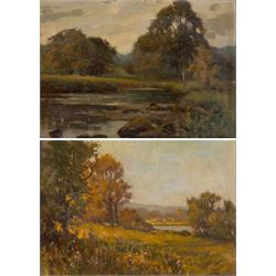 Sidney Valentine Gardner (Staithes Group 1869-1957): 'In the Valley of the Lathkill - Peak...