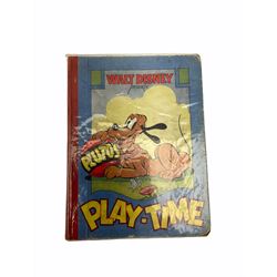 Thirteen illustrated children's books 1930s -1950s including The Magic-Beano Book 1945, Walt Disney's Pluto's Play-Time, Mr. Fox The Thief etc (13)