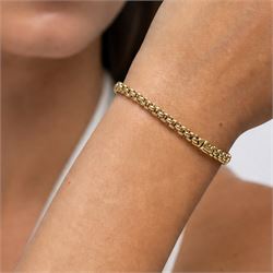 Fope 18ct gold bracelet, with lobster clasp, London import mark 1997