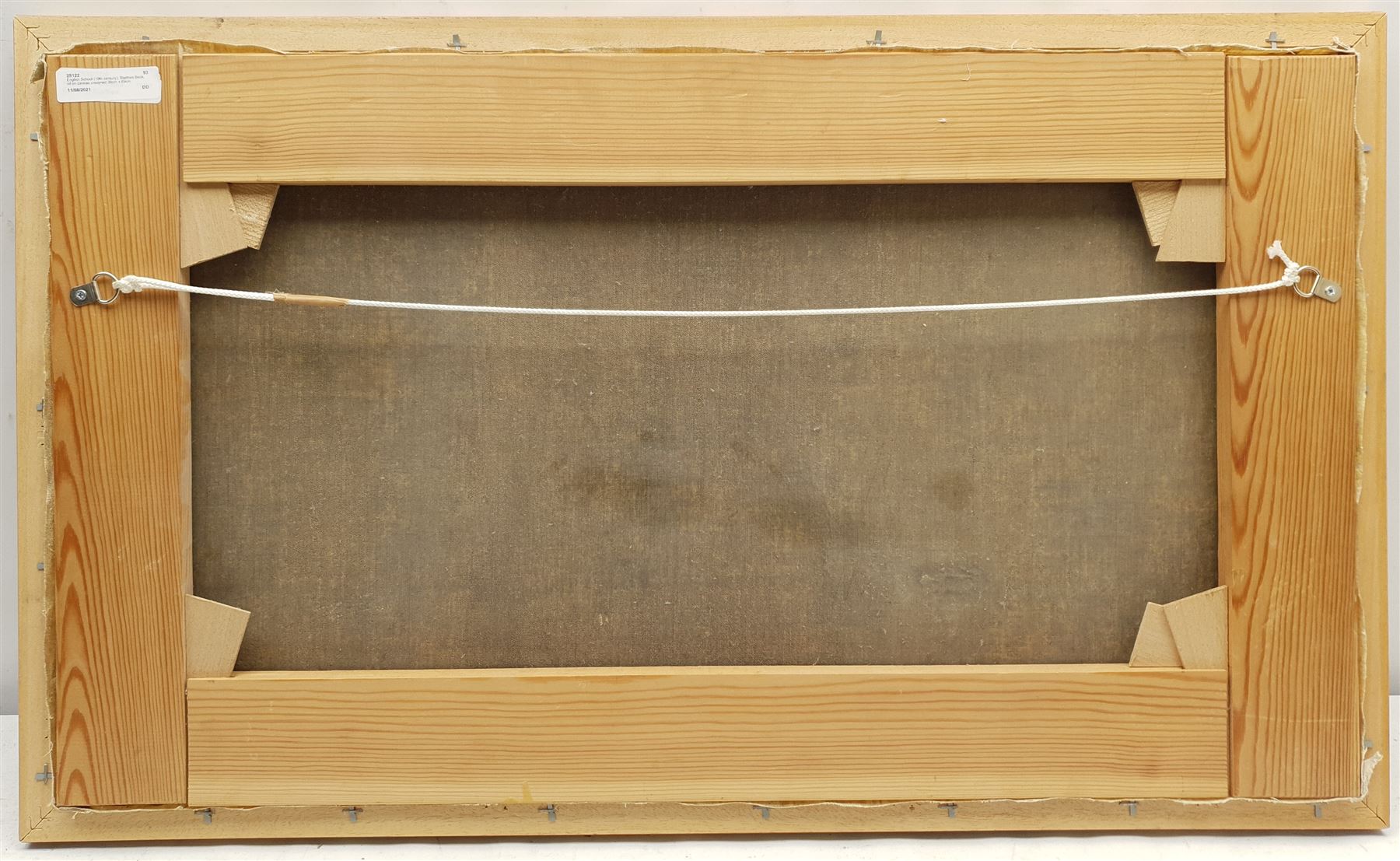 English School (19th century): Staithes Beck, oil on canvas unsigned 39cm x 69cm