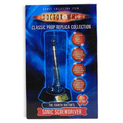 Limited Edition Sixteen12 The Doctor Who Classic Replica Collection 'The Fourth Doctor's Sonic Screwdriver', limited edition no. 192/800, boxed