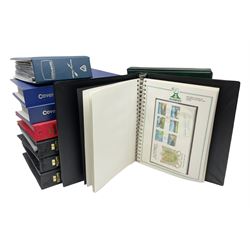 Mostly first day covers, including Antigua 'Royal Wedding 29th July 1981', British Virgin Islands '25th Anniversary of the Coronation 1953', various Silver Jubilee 1977 stamp covers etc, housed in eight folders