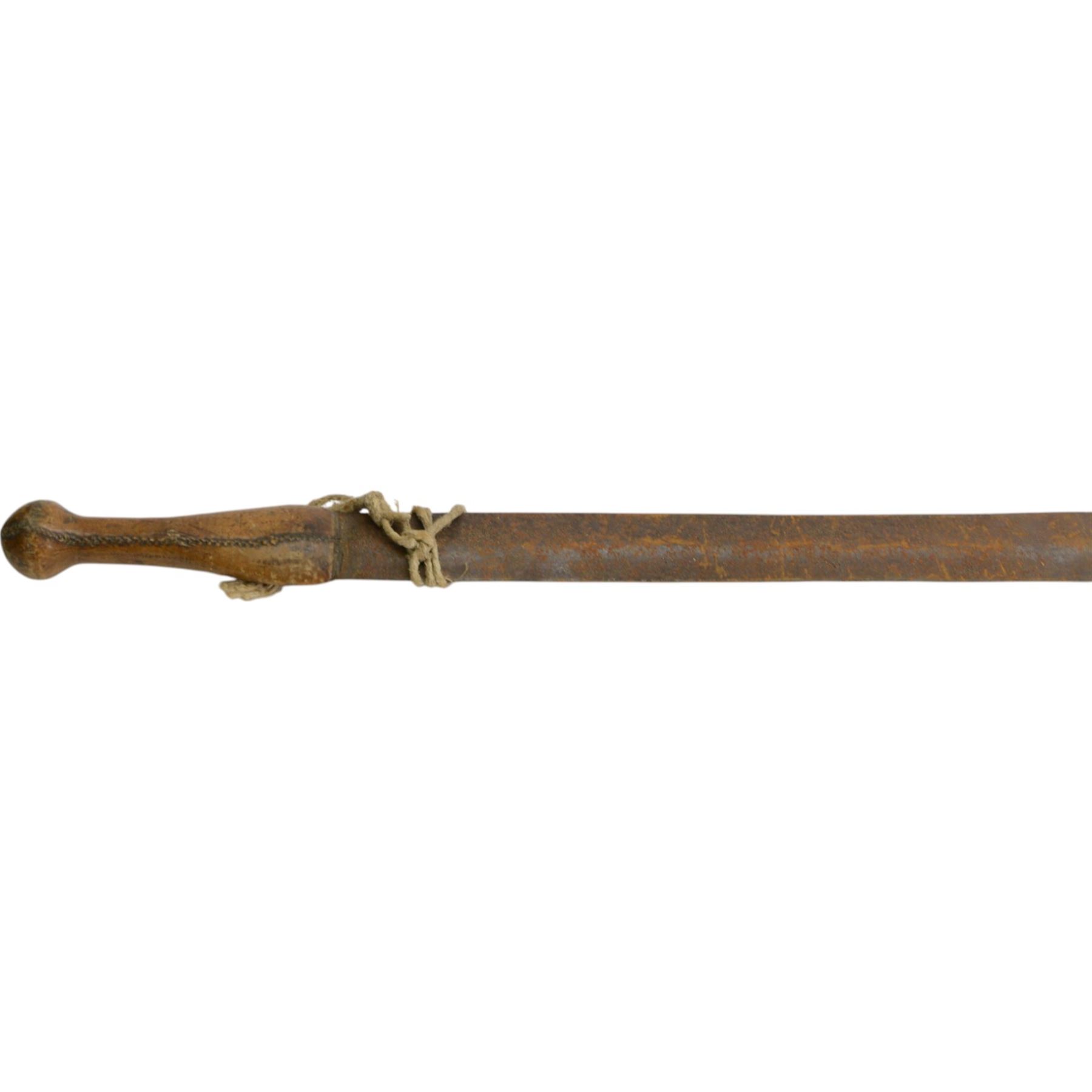 French Bayonet, with metal scabbard, together with two other bayonets, Kyhber sword and other swords and weapons 
