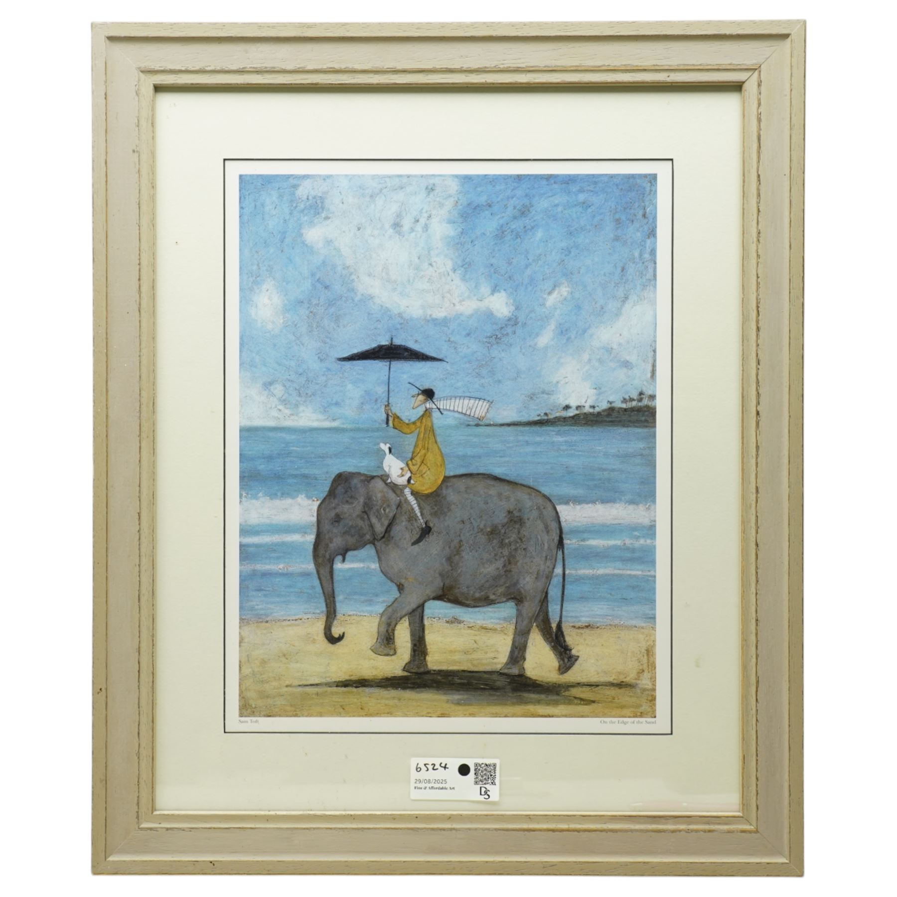 Sam Toft (British 1964-): 'Room with a View' 'Tea for Two' 'On the Edge of the Sand' and 'A Penny for your Thoughts', set five colour prints, two limited edition signed and titled in pencil max 34cm x 86cm (5)