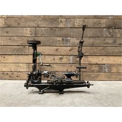 Eclipse mini precision lathe together with pillar drills and magnetic base