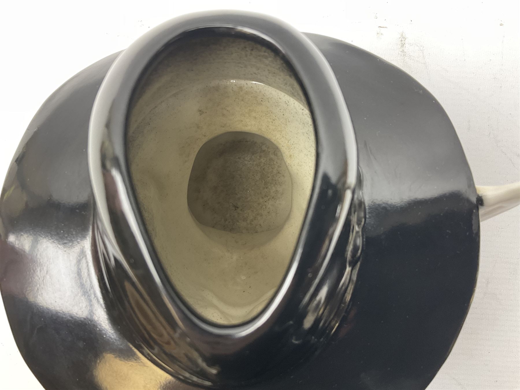 Grayshott Pottery limited edition Terry Pratchett character jug 184/1500, with certificate, H19cm