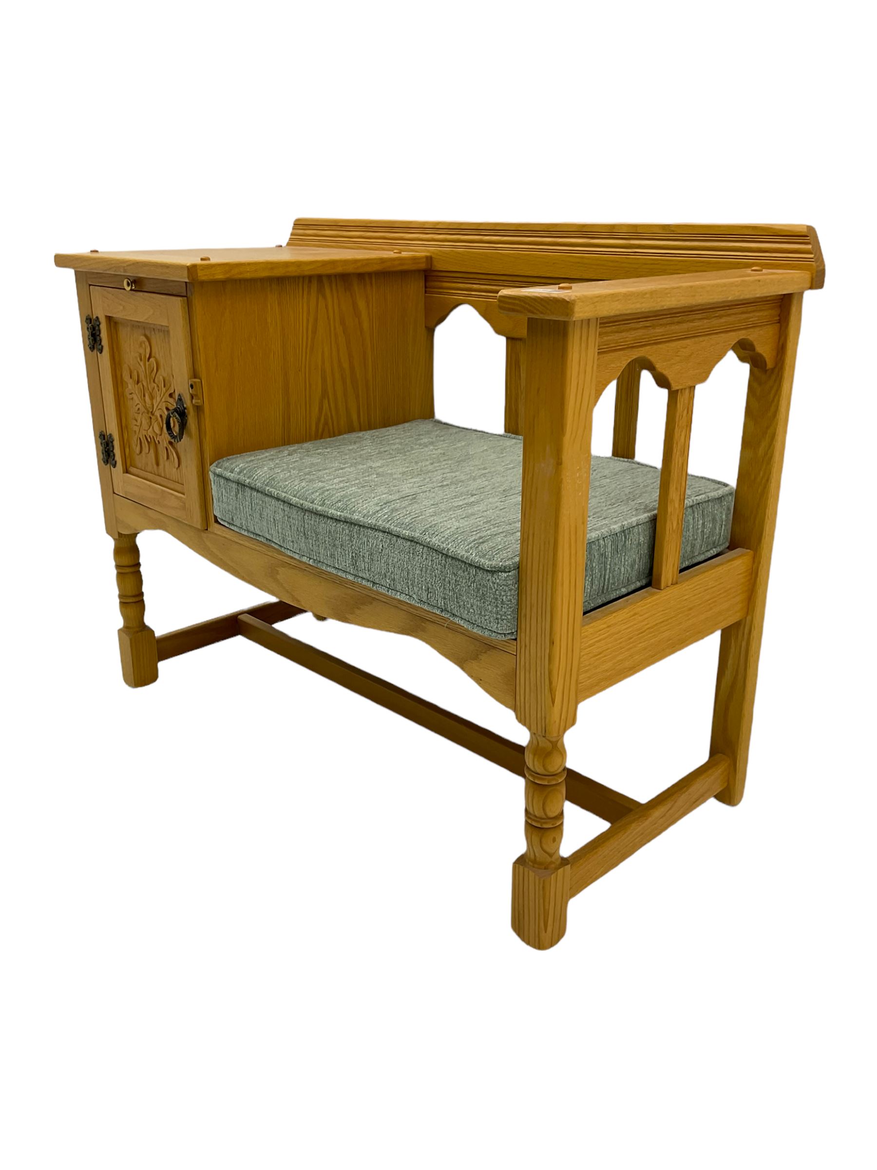 Light oak telephone table deals
