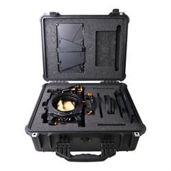 Bright Tangerine Strummer DNA Matte Box with three filter plates, 19mm studio rod holder a...