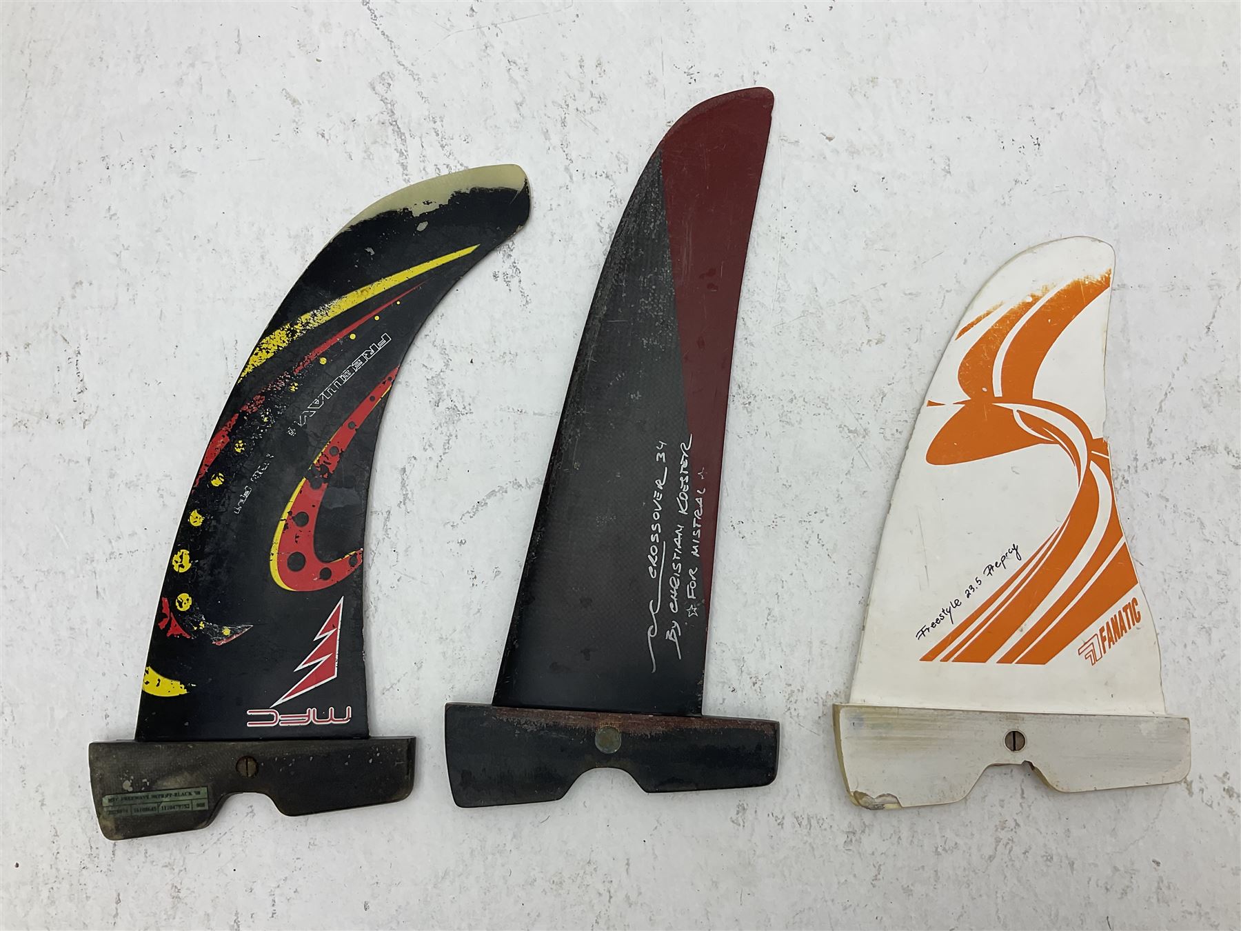 Windsurfing Quantity of fins to include Freewave MFC, Stix Wildthang