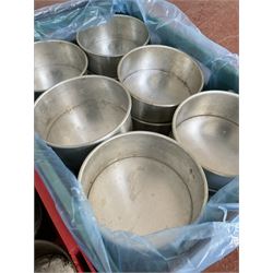 Various pie tins, 4”, 5” and 7”, in four boxes - THIS LOT IS TO BE COLLECTED BY APPOINTMENT FROM DUGGLEBY STORAGE, GREAT HILL, EASTFIELD, SCARBOROUGH, YO11 3TX