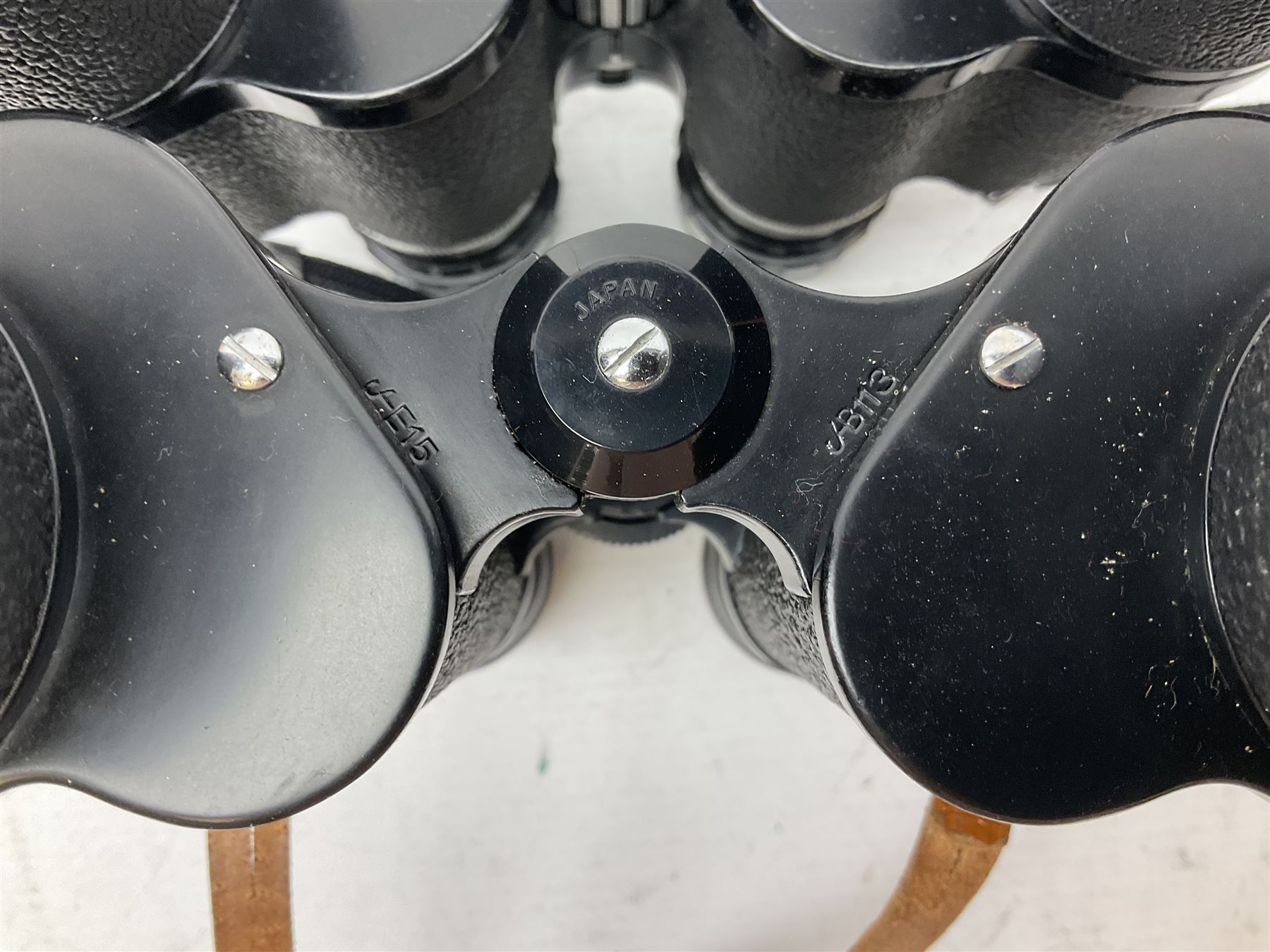 Nine cased pairs of binoculars, to include Tohyoh 22x70, Greenkat 7x- 12x50, Chinon, Fisher-Dietz 7x50, etc