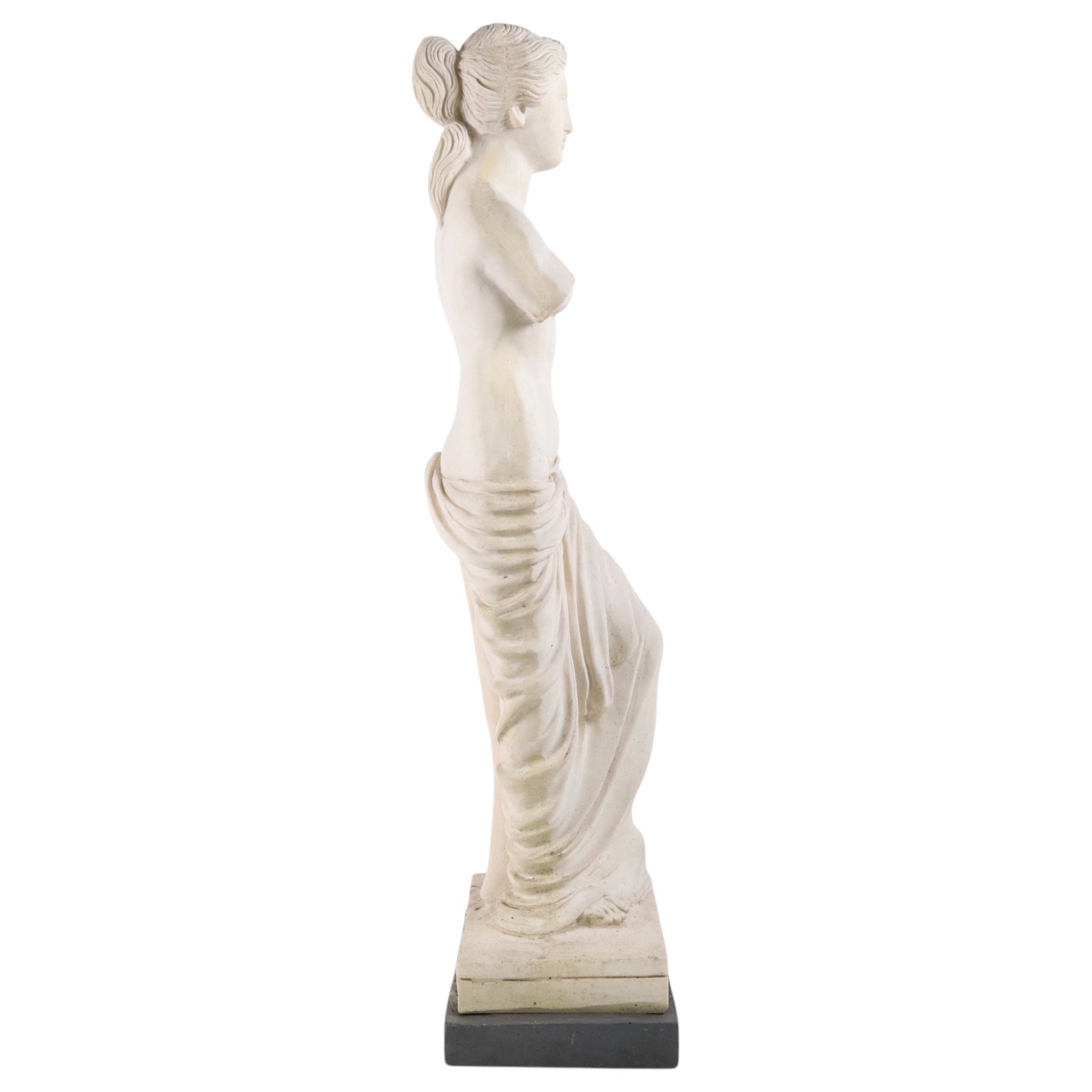 20th century resin sculpture, modelled as the Venus de Milo, H77cm
