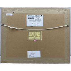 William (Fred) Frederick Mayor (Staithes Group 1866-1916): Shipping off the Coast, watercolour signed 25cm x 38cm
Provenance: with T B & R Jordan, exh. 3rd Harrogate Staithes Group Exhibition 2005; the artist's family, certificate verso