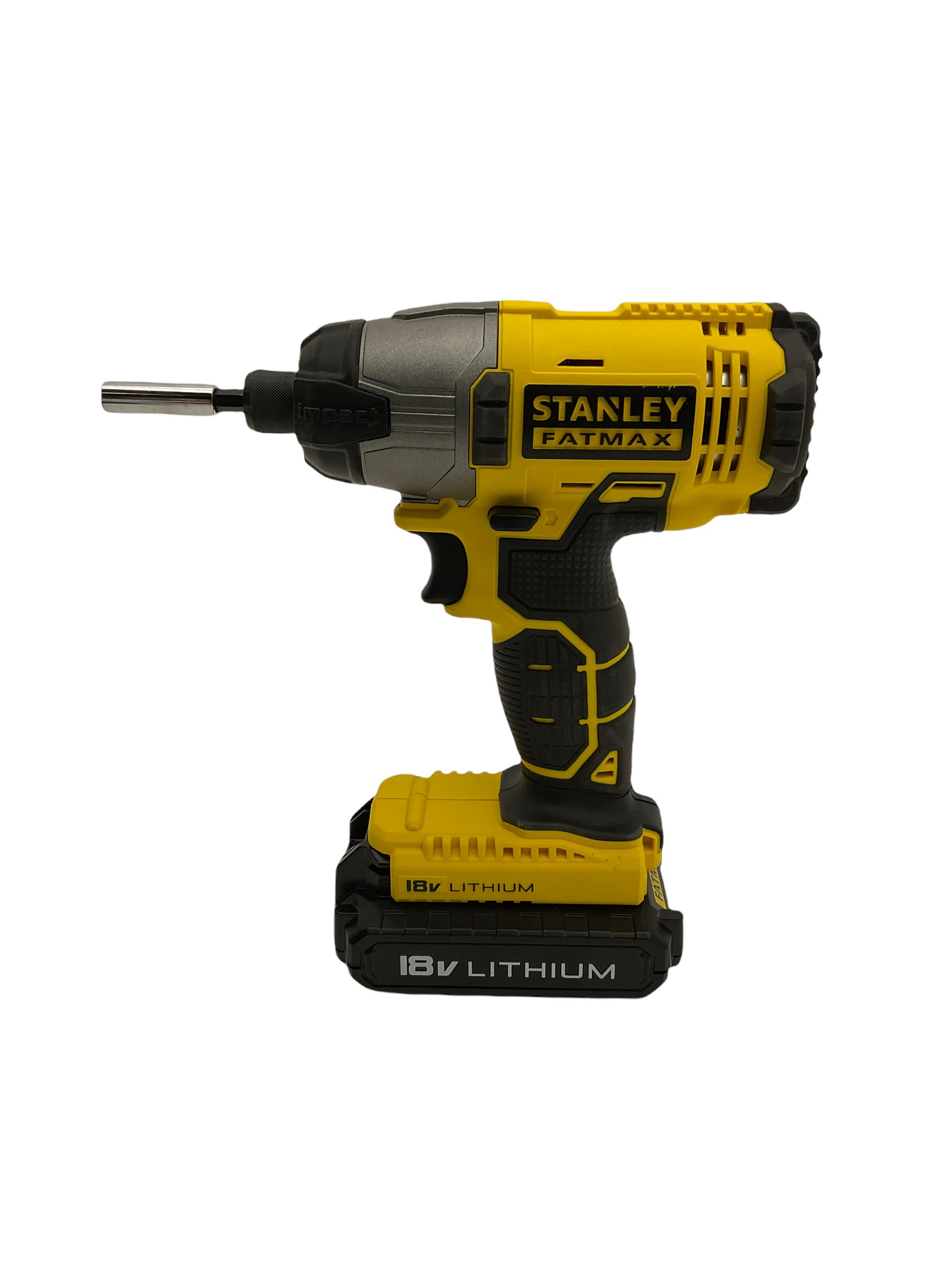 ''Stanley Fatmax'', cordless drills with bits - THIS LOT IS TO BE COLLECTED BY APPOINTMENT FROM DUGGLEBY STORAGE, GREAT HILL, EASTFIELD, SCARBOROUGH, YO11 3TX