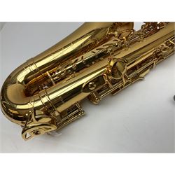 Trevor James Artemis A1 brass alto saxophone AL11572, serial no.321041; in lightweight carrying case with accessories