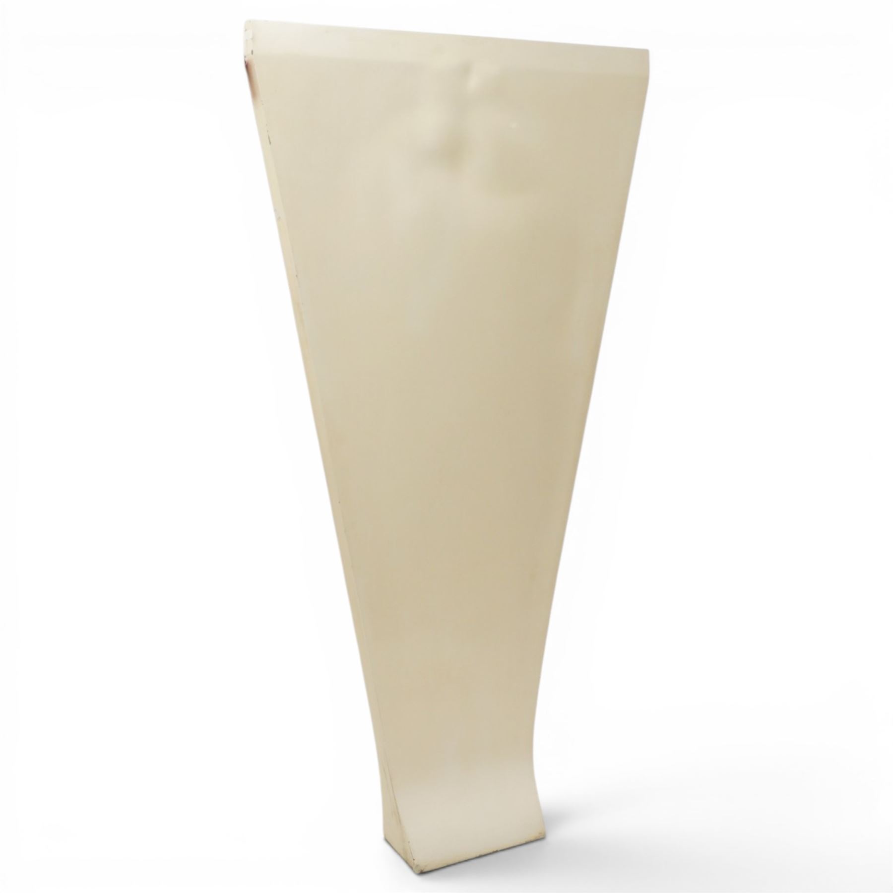 Robert Clatworthy RA (British 1928-2015): 'Standing Figure II', cast fibreglass resin sculpture in white finish, W104cm H190cm
Provenance: Illustrated on page 118 of the artist's catalogue raisonne; gifted directly by the artist to the vendor's partner