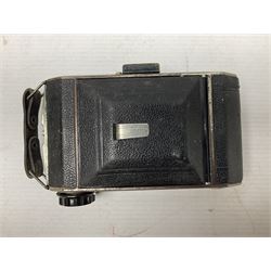   F. Deckel - munchen  Vauxhall Compur folding Camera, with Sixon hand-held exposure meter