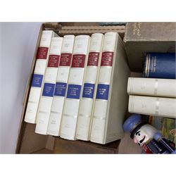 Folio Society; The History and the Decline of the Roman Empire, in eight volumes, together with a large collection of postcards and cigarette cards etc  