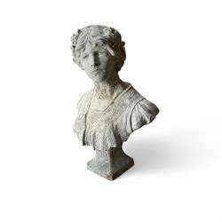Cast stone Marie-anne statue