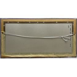 Tony Brummell Smith (British 1949-): 'Winter Light - San Marco Venice', watercolour signed, titled and dated 1998 verso, 26cm x 73cm 