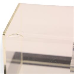 Master Replicas Star Wars Luke Skywalker's Lightsaber no. SW-102,  1:1 scale, in box with outer cardboard sleeve, with certificate, separate acrylic display case and plaque, limited edition no. 2045/2500