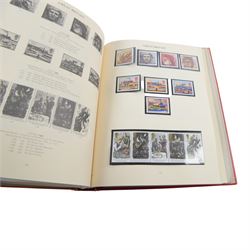 Queen Elizabeth II mint decimal stamps, including prestige booklets, booklet panes, etc, housed in eight Stanley Gibbons Windsor albums