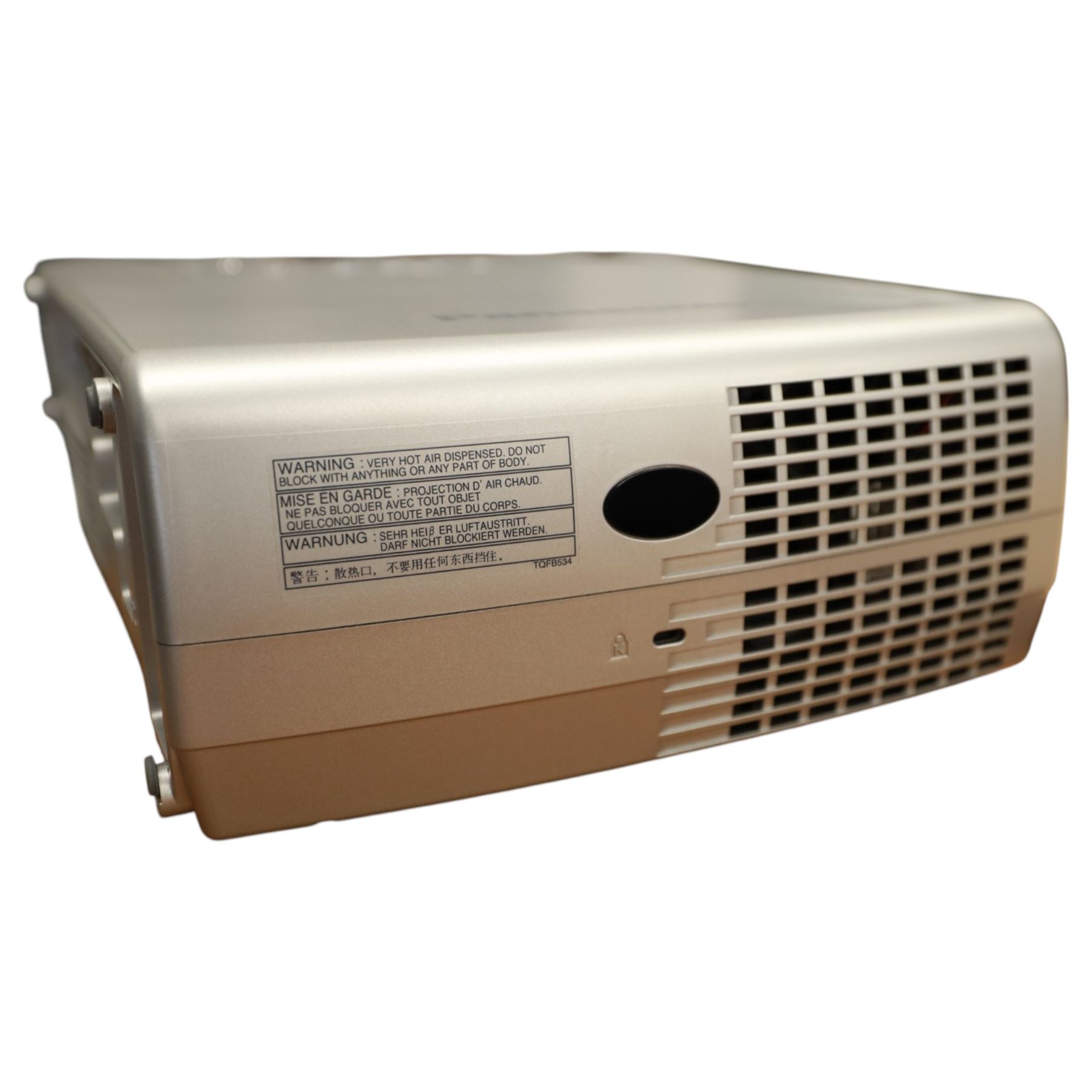 Panasonic - PT-L735NTE projector in case