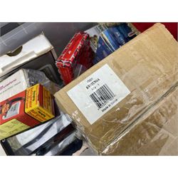 Two Barbie Pink Label Twilight figures in boxes, Ted wacky wobblers in boxes, Minion Dave in box, Toy Story Woody doll etc in two boxes