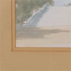 Sir Hugh Casson (British 1910-1999): Steps Towards the Viewpoint, watercolour faintly inscribed 12cm x 18cm 