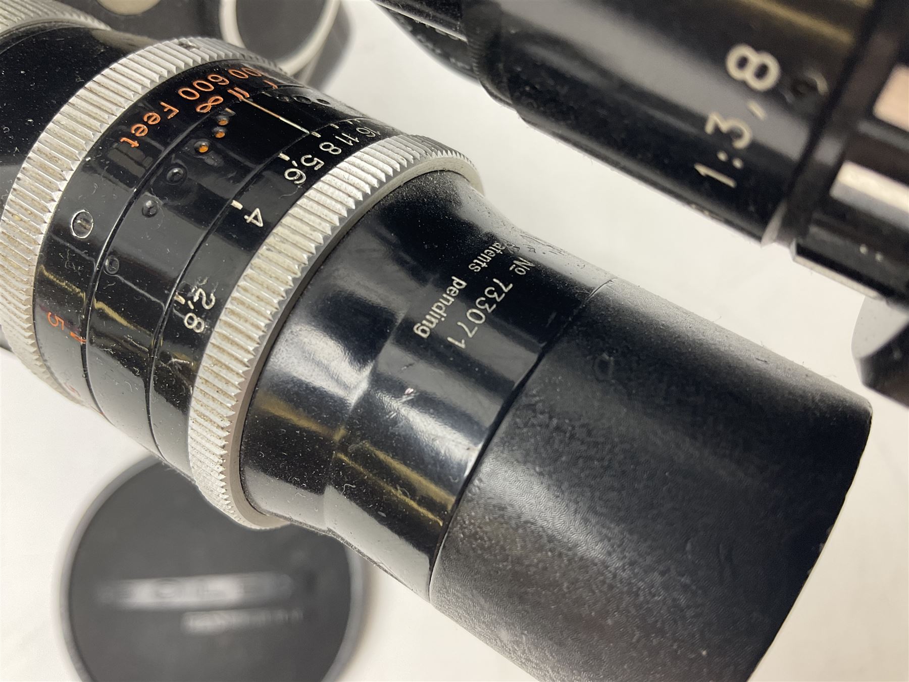 Beaulieu R16 movie camera body, serial no. 666534, with Beaulieu 200ft film magazine 