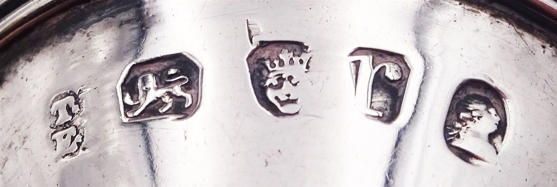 Small George III silver funnel, probably an apothecary or chemist funnel, or a perfume funnel, of typical plain form, with engraved crest, hallmarked London 1792, makers mark worn and indistinct, approximate weight 0.37 ozt (11.6 grams)