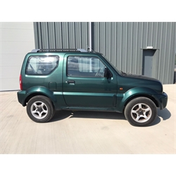 2001 Suzuki Jimny 1.3 JLX 3dr. Petrol, Manual, 4 Wheel Drive. Only 66571 miles, 4 seats. From a local estate. One key, no log book present