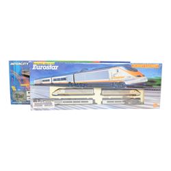 Two Hornby 00/H0 gauge electric train sets, comprising R647 Eurostar and R824 Intercity 22...