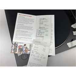Sony PS1X310BT record player with original 2019 invoice; and quantity of sheet music in carrying case 