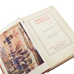 Five Napoleonic books, Napoleon Soldier and Emperor, Napoleon at Bay 1814, Napoleon, Memoirs of Napoleon and Through Russian Snows
