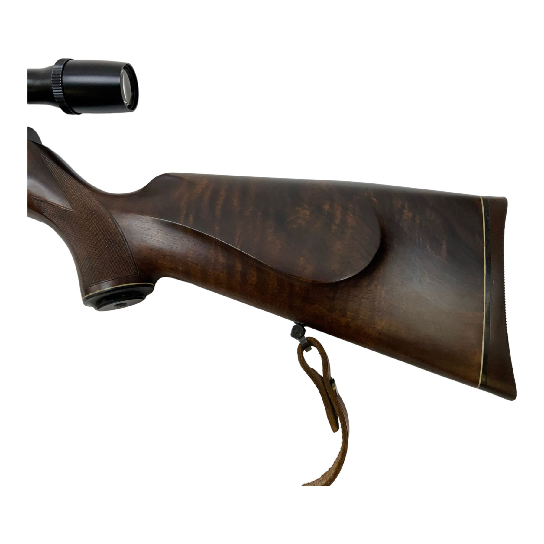 Weihrauch model HW35 air rifle Kal.5.5, with A.S.I De Luxe 4 x 32 scope, overall L121cm serial no. 989962