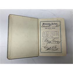 Group of predominantly Masonic Jewels of Office, to include silver, and silver gilt and enamel examples, mostly 1950's and 1960's in date, etc. 