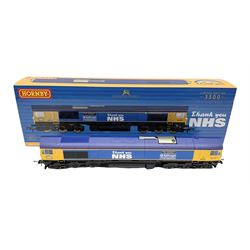Hornby '00' gauge - GBRf Class 66 'Capt. Tom Moore - A True British Inspiration' locomotive no. 66731, limited edition of 3500, DCC ready 