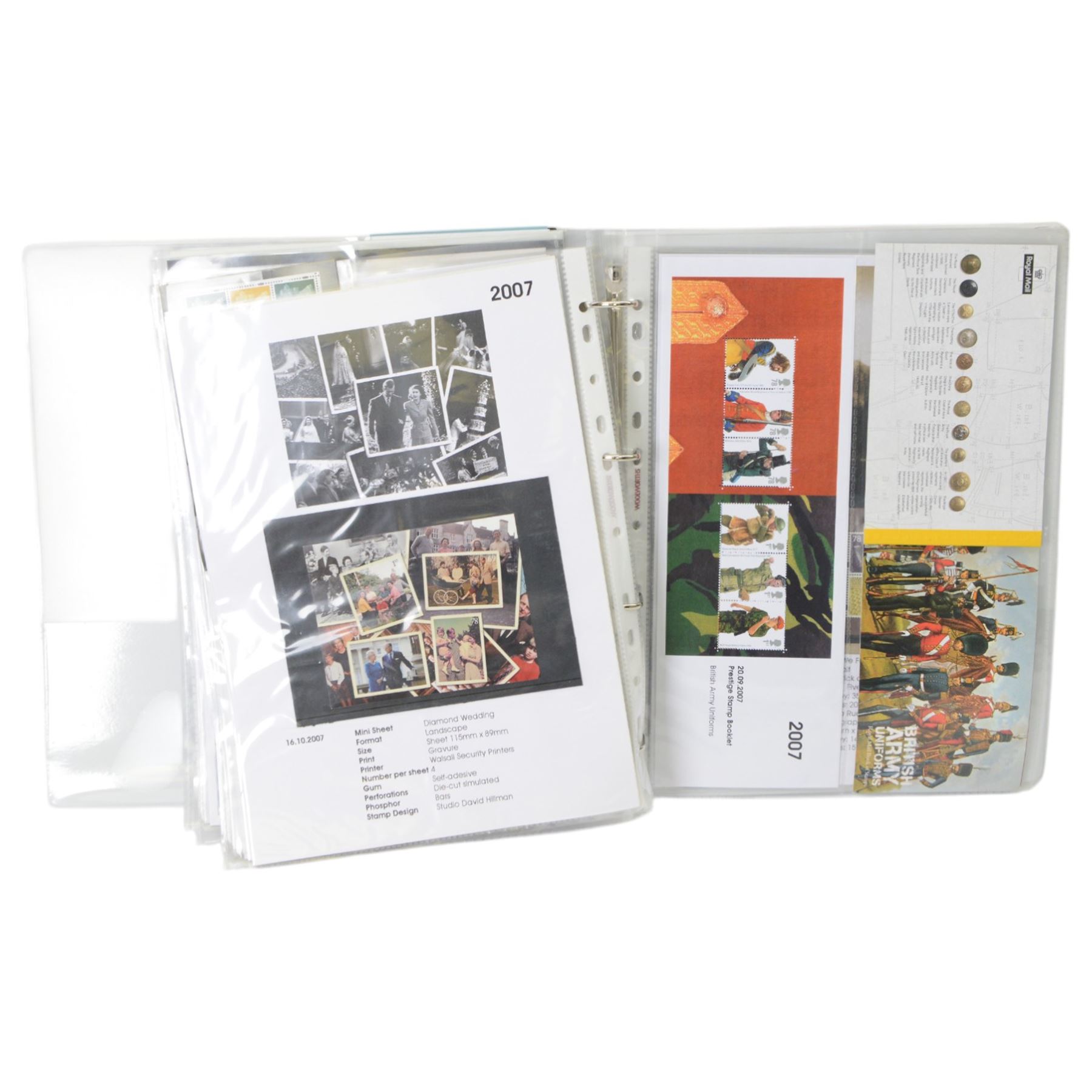 Queen Elizabeth II mint decimal stamps, mostly in presentation packs, face value of usable postage approximately 650 GBP