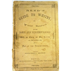  Reed's Guide to Whitby and Visitors' Hand-book of the Town and Neighbourhood with an Essay on Sea Bathing by John Dowson MD, 14th ed. pub. Whitby 1881, 1vol. Provenance: From the Library of a Private Whitby Collector   