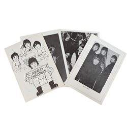 Beatles Fan Club ephemera, comprising The Official Beatles Fan Club welcome letter and letter regarding the bands separation, Britains Beatles Appreciation Society welcome letters, booklets and magazines nos. 1 to 4, Liverpool 1977 Beatles Convention flyer, etc