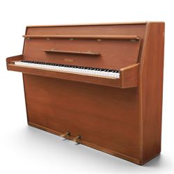Welmar - 20th century teak upright piano