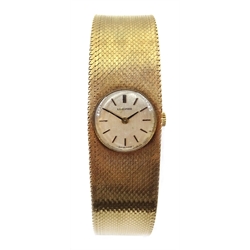  Longines 9ct gold bracelet wristwatch hallmarked 45gm gross  