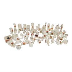 Scarborough Crested Ware including, tanks, a grenade, plane, canon, Scarborough castle, lo...