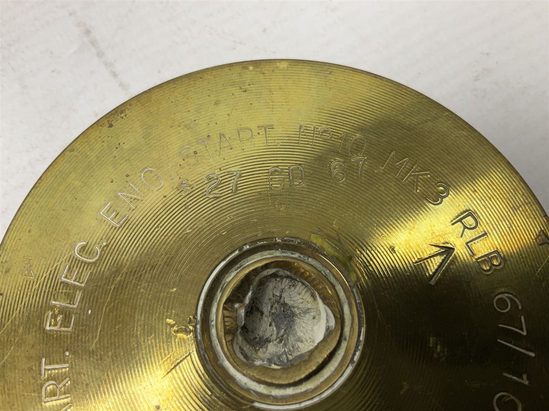 Four post-WW2 'silver' medallions of Adolf Hitler/German interest, two depicting Von Hindenburg also; and pair of 1960s trench art shell case bases as ashtrays mounted with Libyan Five Milliemes coins as cigarette rests (6)