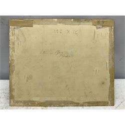 Thomas Girtin (British 1775-1802): The Old Mill - 'A View in Essex', watercolour signed and indistinctly titled verso 17cm x 20.5cm (unframed)