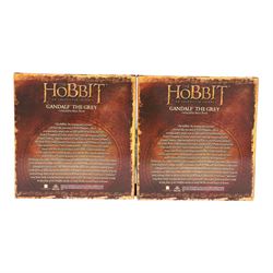 Two limited edition Gentle Giant The Hobbit An Unexpected Journey Gandalf The Grey Collectible Mini Busts, both boxed with certificates of authenticity